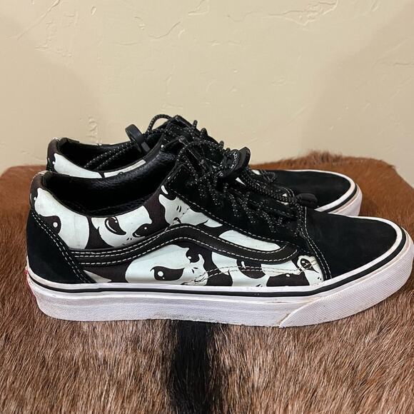 Vans Old Skool \'Alien Ghosts VN0A4BV5TB1 Rare GLOW IN THE‎ DARK! main image 7